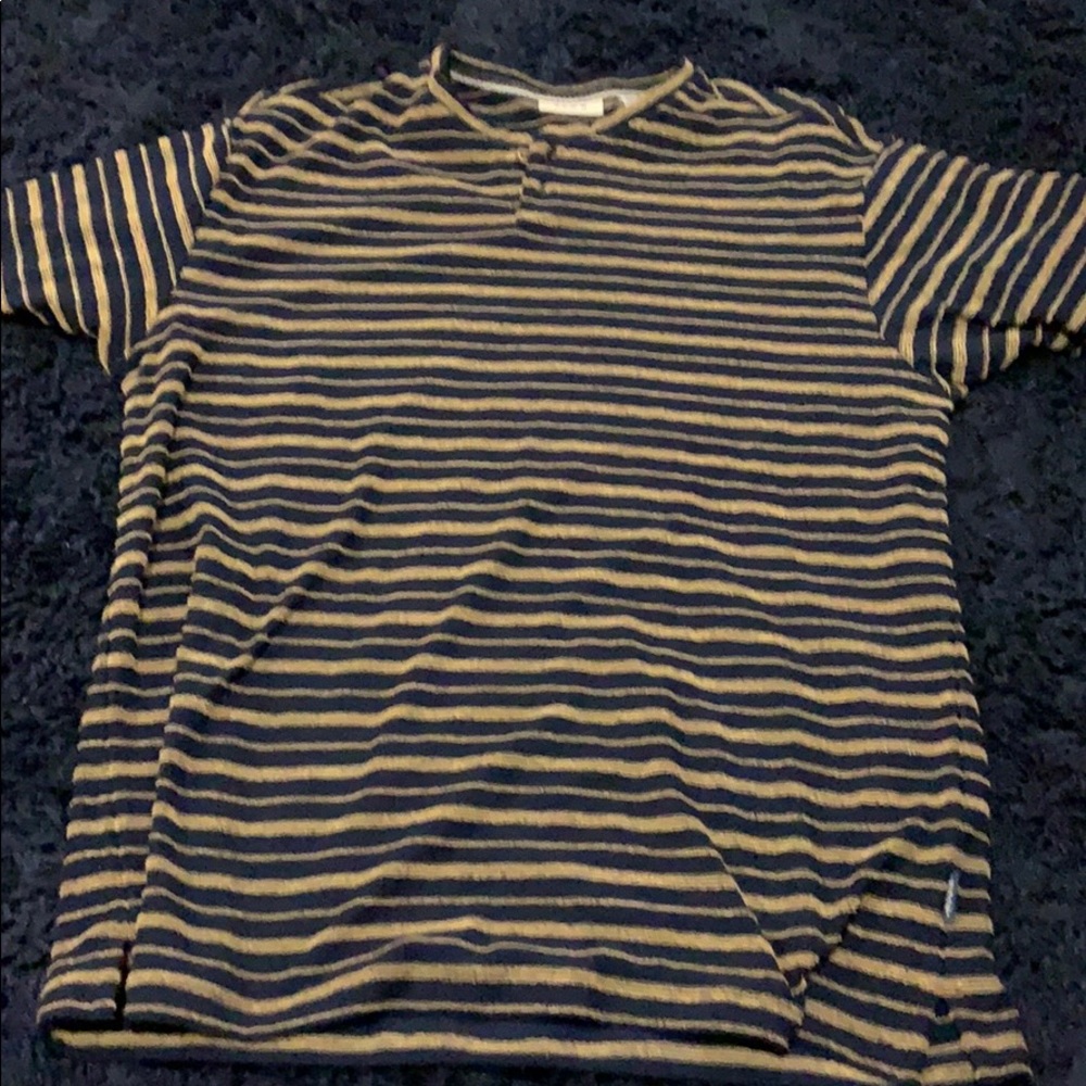 Blue and Yellow rustic Tshirt